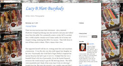 Desktop Screenshot of lucybhartbusybody.com